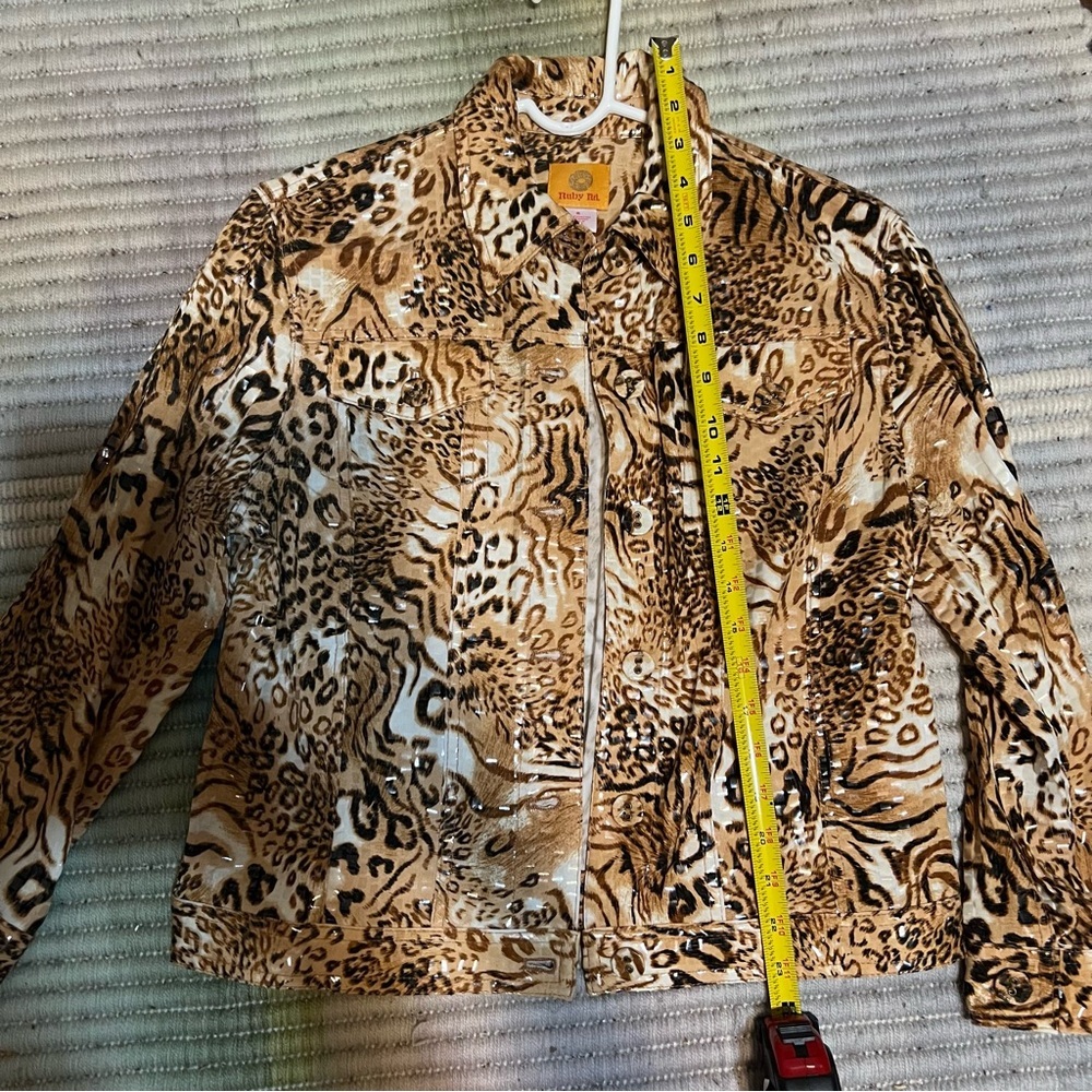 Animal Print Jacket from Ruby Rd - Picture 5 of 6